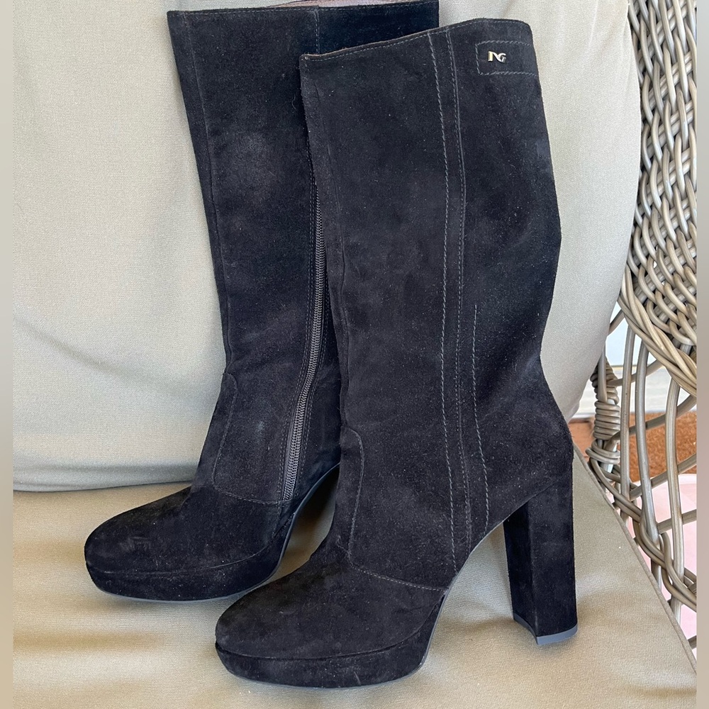 Nero Giardini Italian Suede Boots Size 39